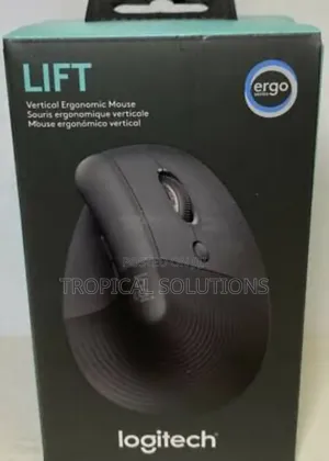 Logitech Lift Vertical Ergonomic Mouse Graphite
