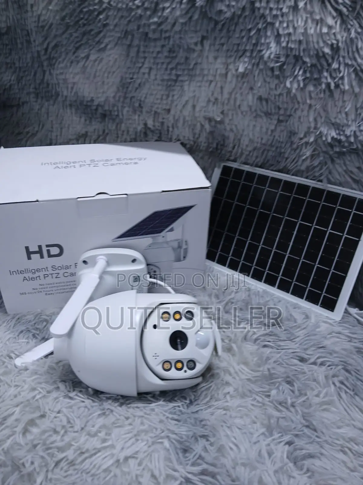 Original Ubox 4mp Solar PTZ With High Defination Night Visio