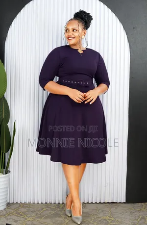 Purple Round Dress