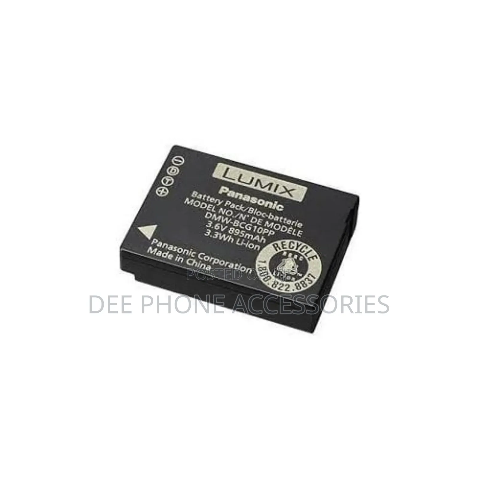 Digital Panasonic DMW Bcg10 Camera Battery