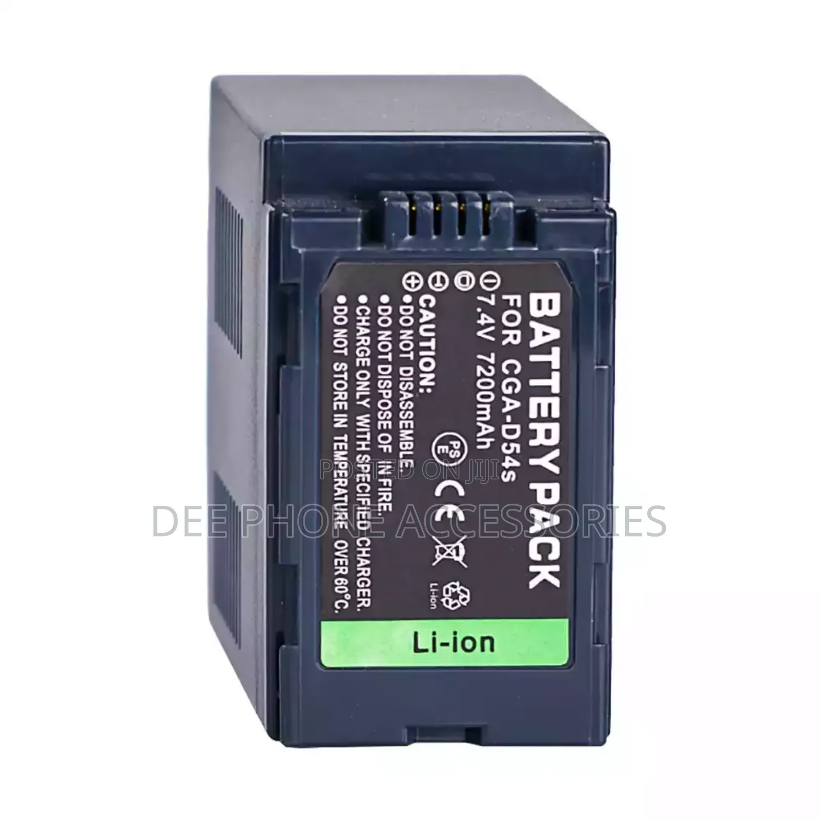 New Battery for Panasonic Cga D54s Camera