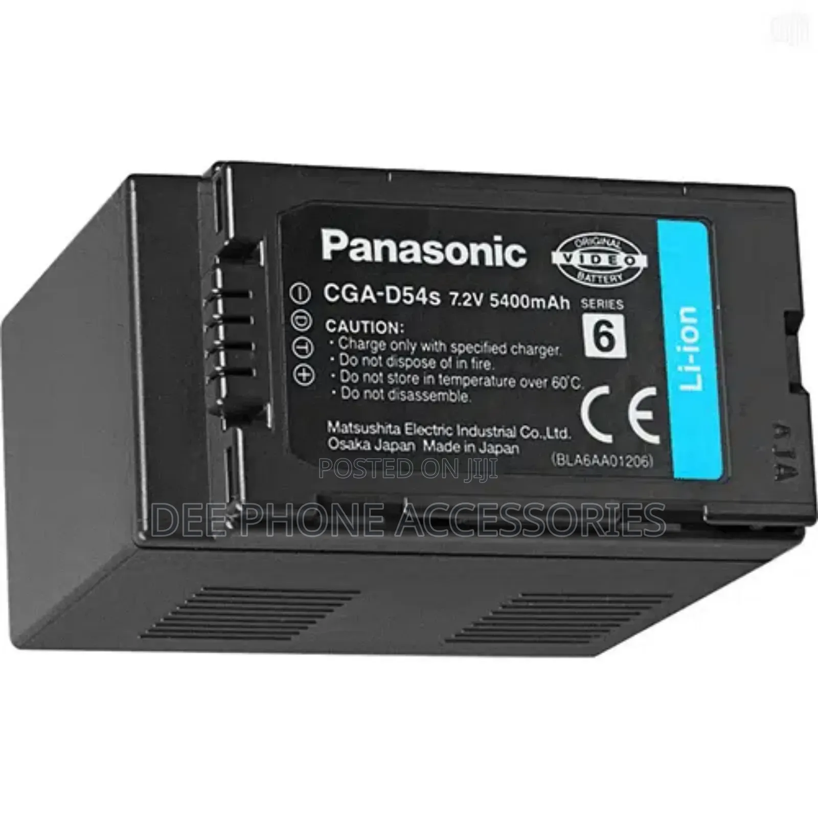 New Battery for Panasonic Cga D54s Camera