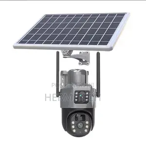 Two Lens Smart 4g Solar Powered 6mp Battery Ip