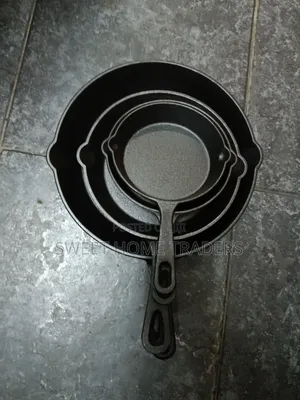 Cast Iron Pan 4pcs