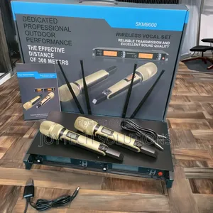 Powerful Dinamic Microphone Skm9000 Sennheiser Wireless Mic