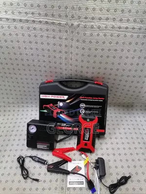 High Power Car Jump Starter With Air Compressor[]