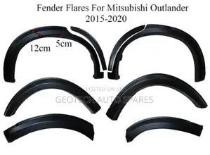 Mitsubishi Outlander Fender Flares Moulding