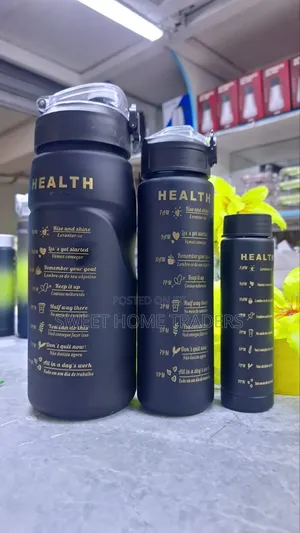 3 in 1 Health Water Bottle