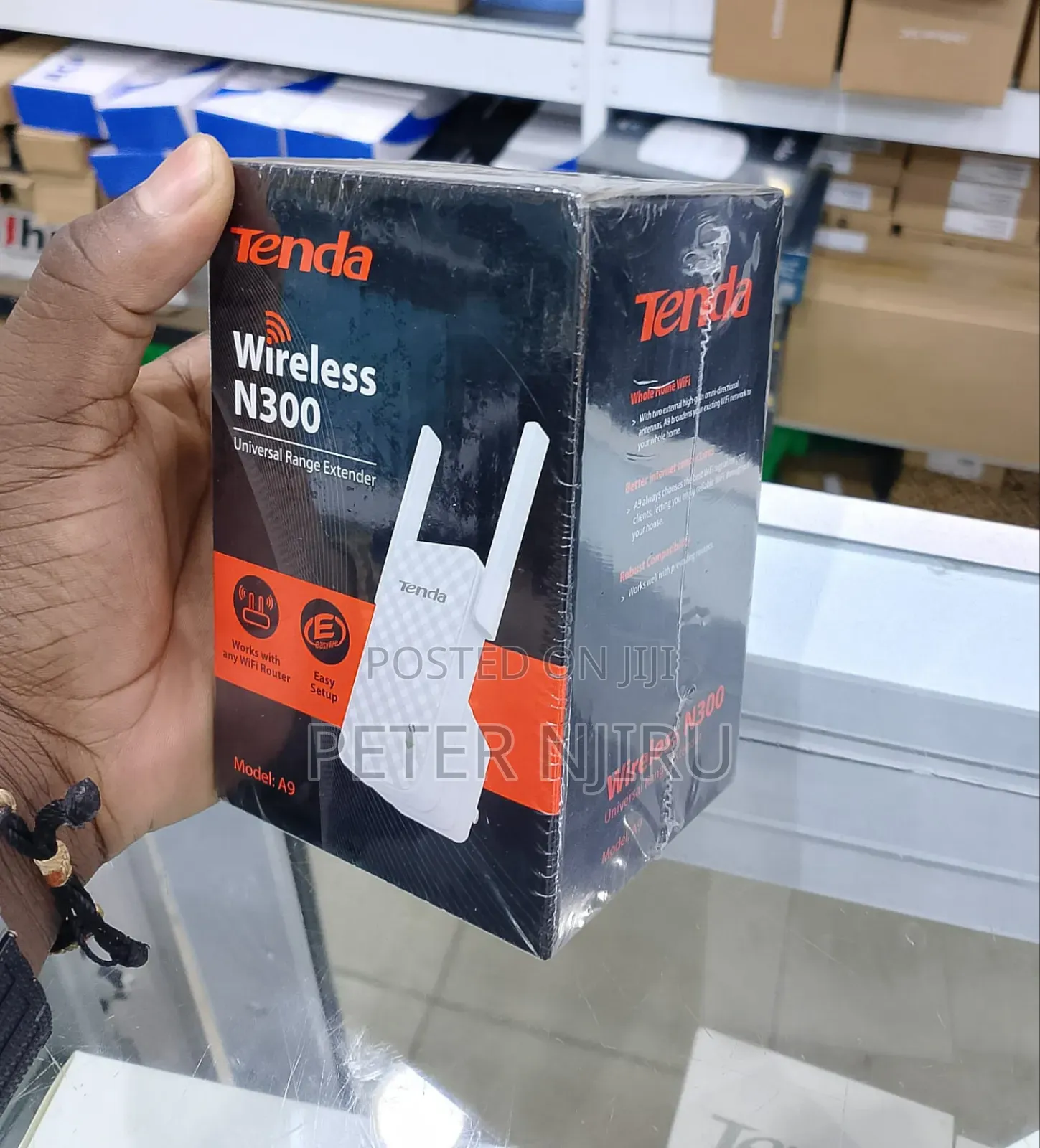 Tenda A9 Wireless N300 Universal Range Extender