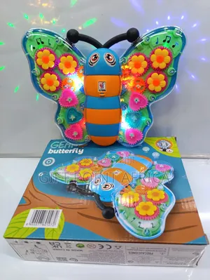 Battery Operated Butterfly Toy Car For Kids