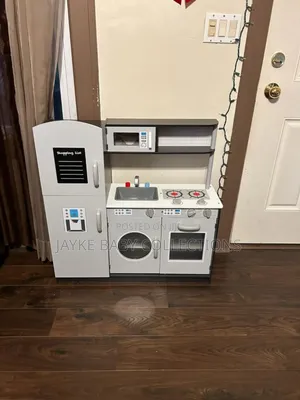 Wooden Pretend Kitchen Set