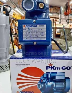 Pedrollo Water Pump PKM 60/ New Pedrollo Water Pump 0.5hp
