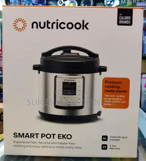 Nutricook Electric Pressure Cooker 6litres