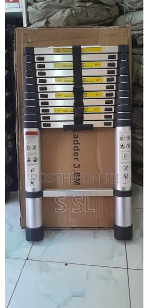 Aluminium Telescopic Ladder 3.8m Price in Kenya