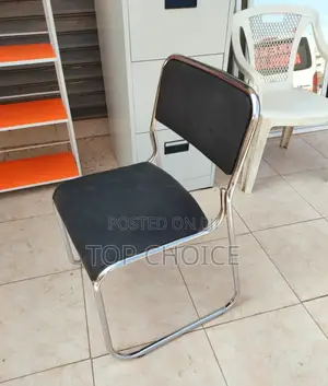 Stackable Chrome Chairs