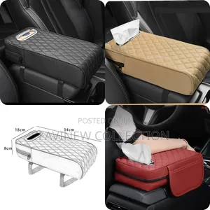 Car Armrest With Tissue Storage