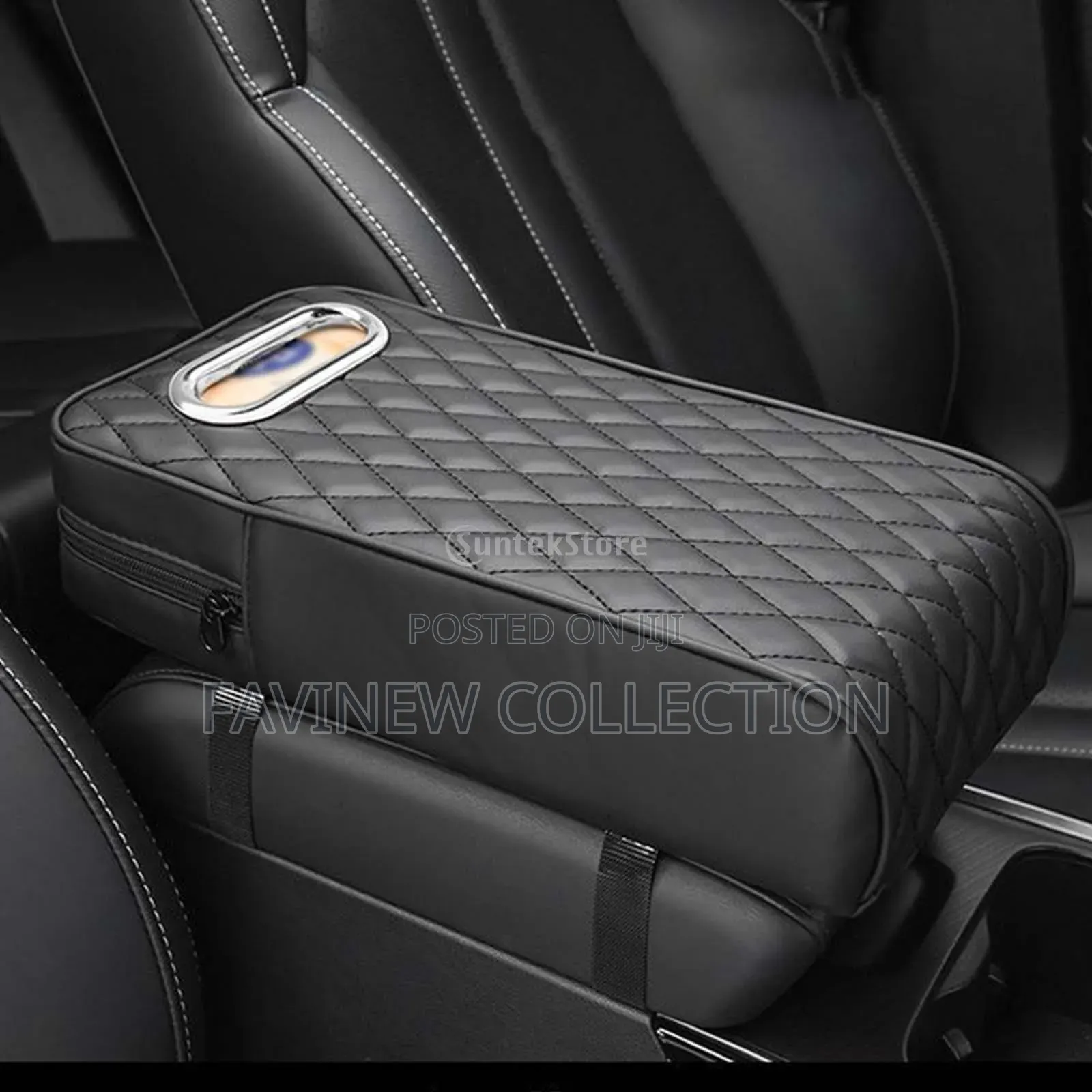 Car Armrest With Tissue Storage