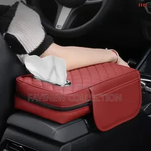 Car Armrest With Tissue Storage