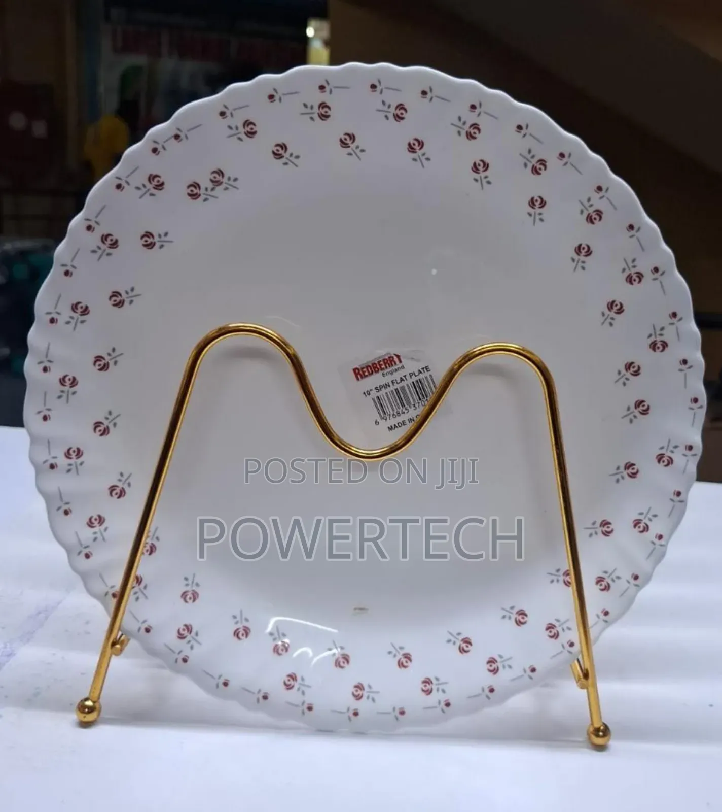 *10 Inch Redberry Plates