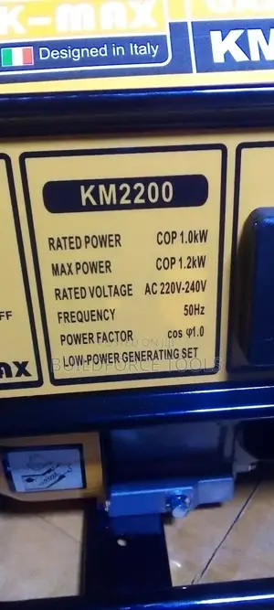 Powerful K-Max Gasoline Generator Km2200
