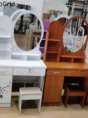 Elegant Design White Executive Dressing Table 
