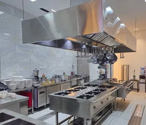 (Commercial Combined Cooking Range (Island Cooking Unit)