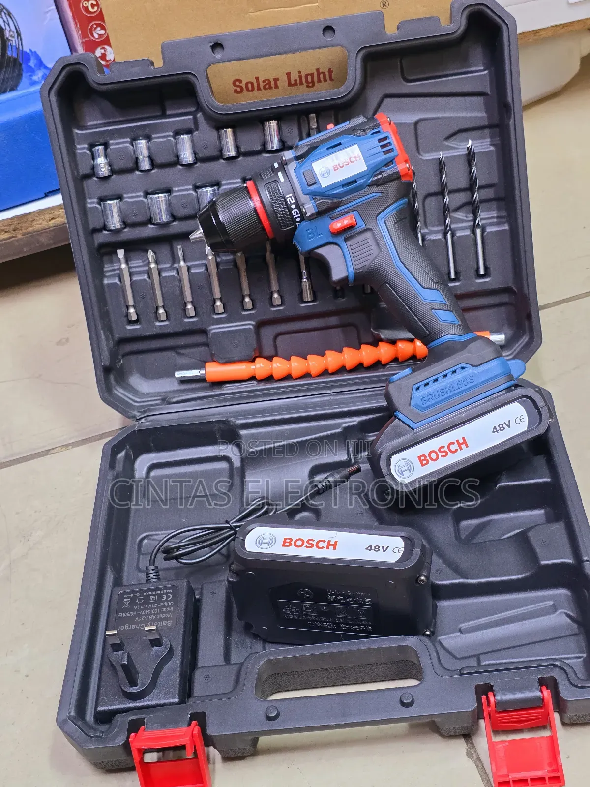 Brushless Bosch Cordless Drill