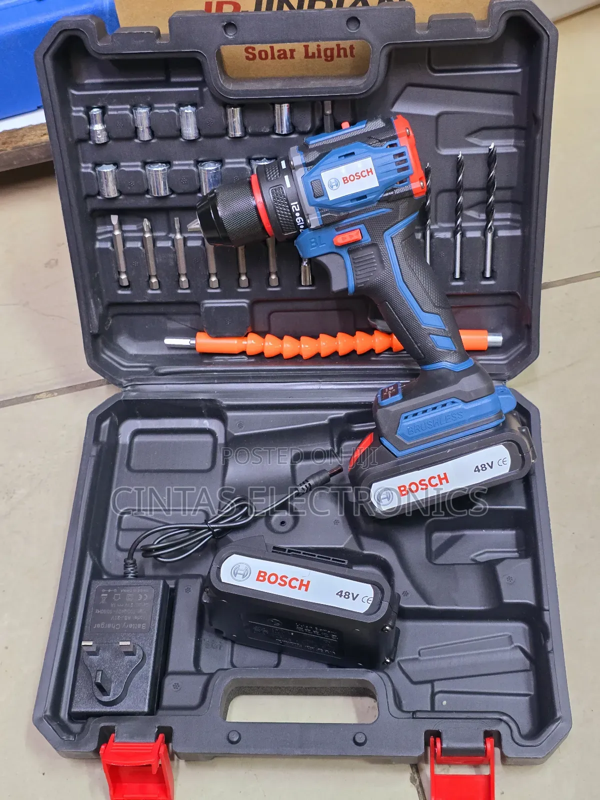 Brushless Cordless Drill Set