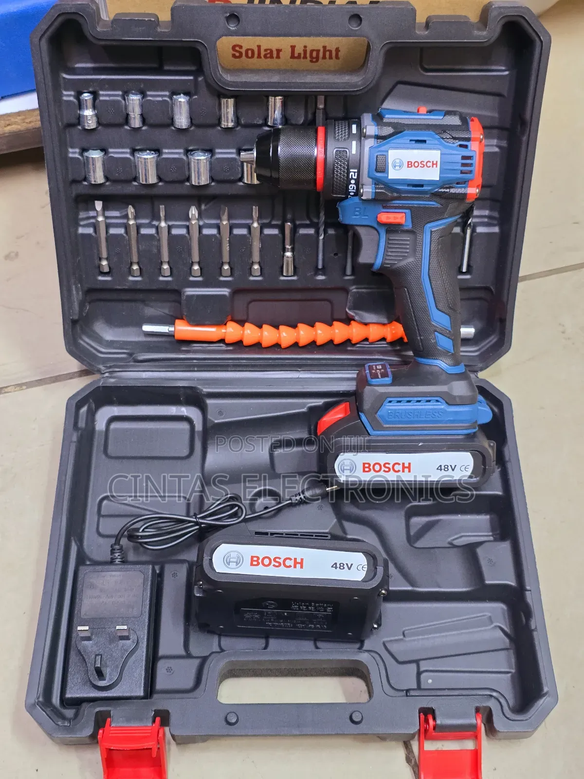 Bosch Brushless Cordless Drillset 48v