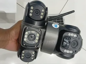 Utra Clear 4g Solar Simcard V380 Triple Lens Camera