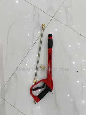 Pressure Washer Gun With an Extension Wand