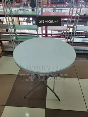 Plastic Round Folding Table