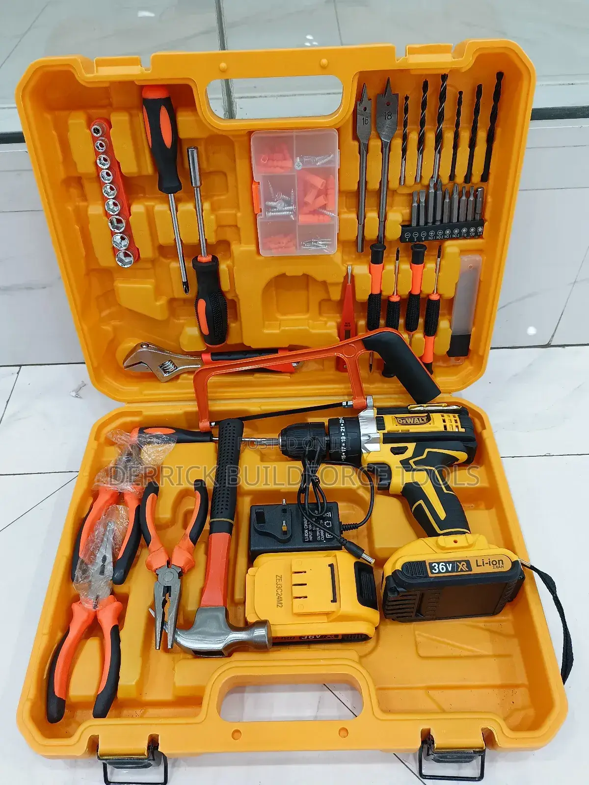 Dewalt 36v Complete Tool Box Cordless