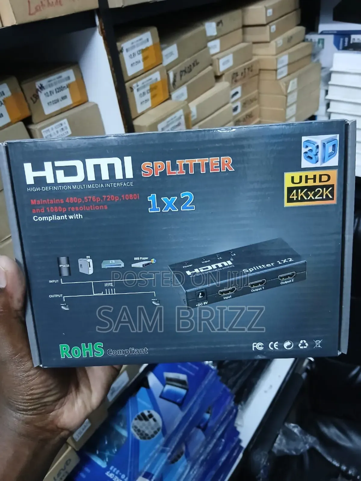 Hdmi Splitter 1x2