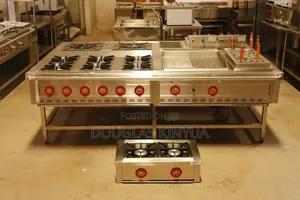 Commercial Combined Cooking Unit /Rang (5units Ss).