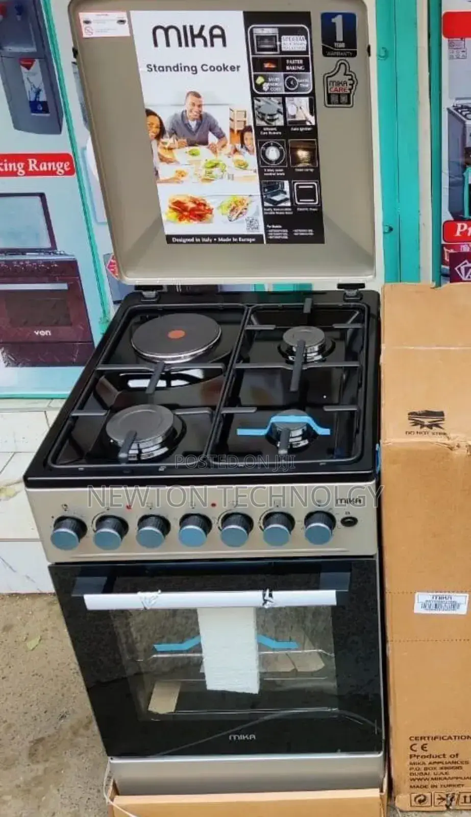 *Mika Standing Cooker, 50cm X 60cm,