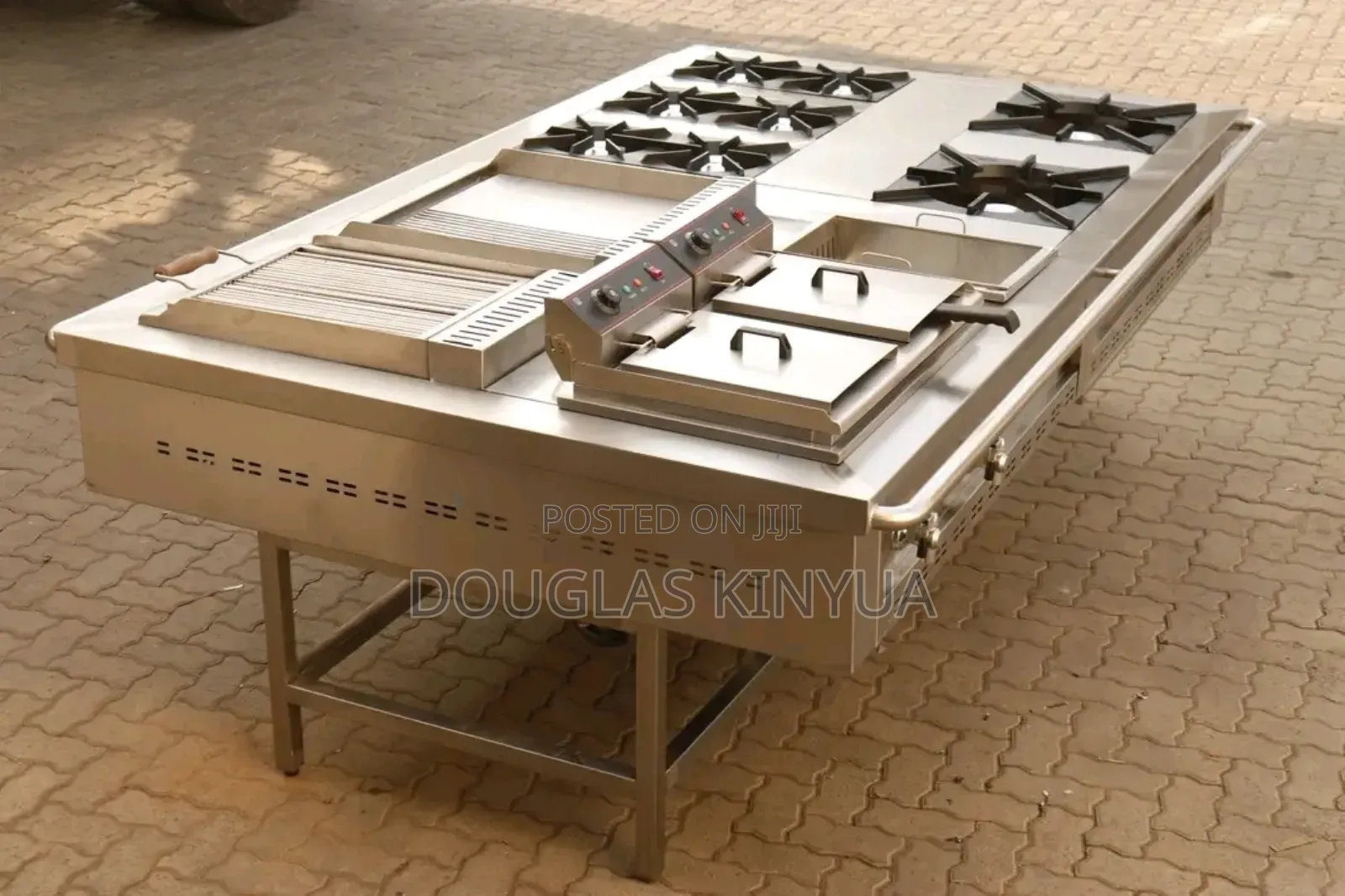 Commercial Combined Cooking Unit (4full Unit)