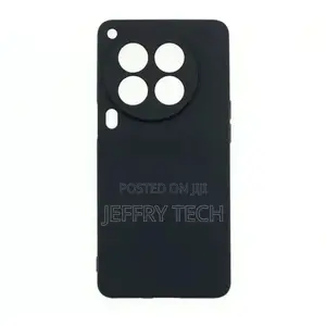 Vouge Tecno Camon 30 Black Soft Silicone Phone Case