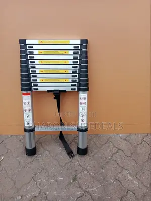 Aluminium Single Step/Telescopic Ladder 2.0m