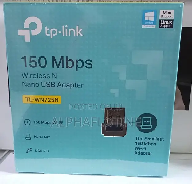 Tp-Link 150mbps Wireless -N Nano Usb Adapter