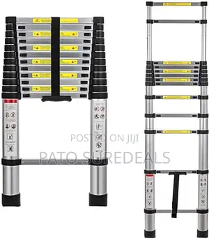 3.8m Telescopic Ladder/Single Sided