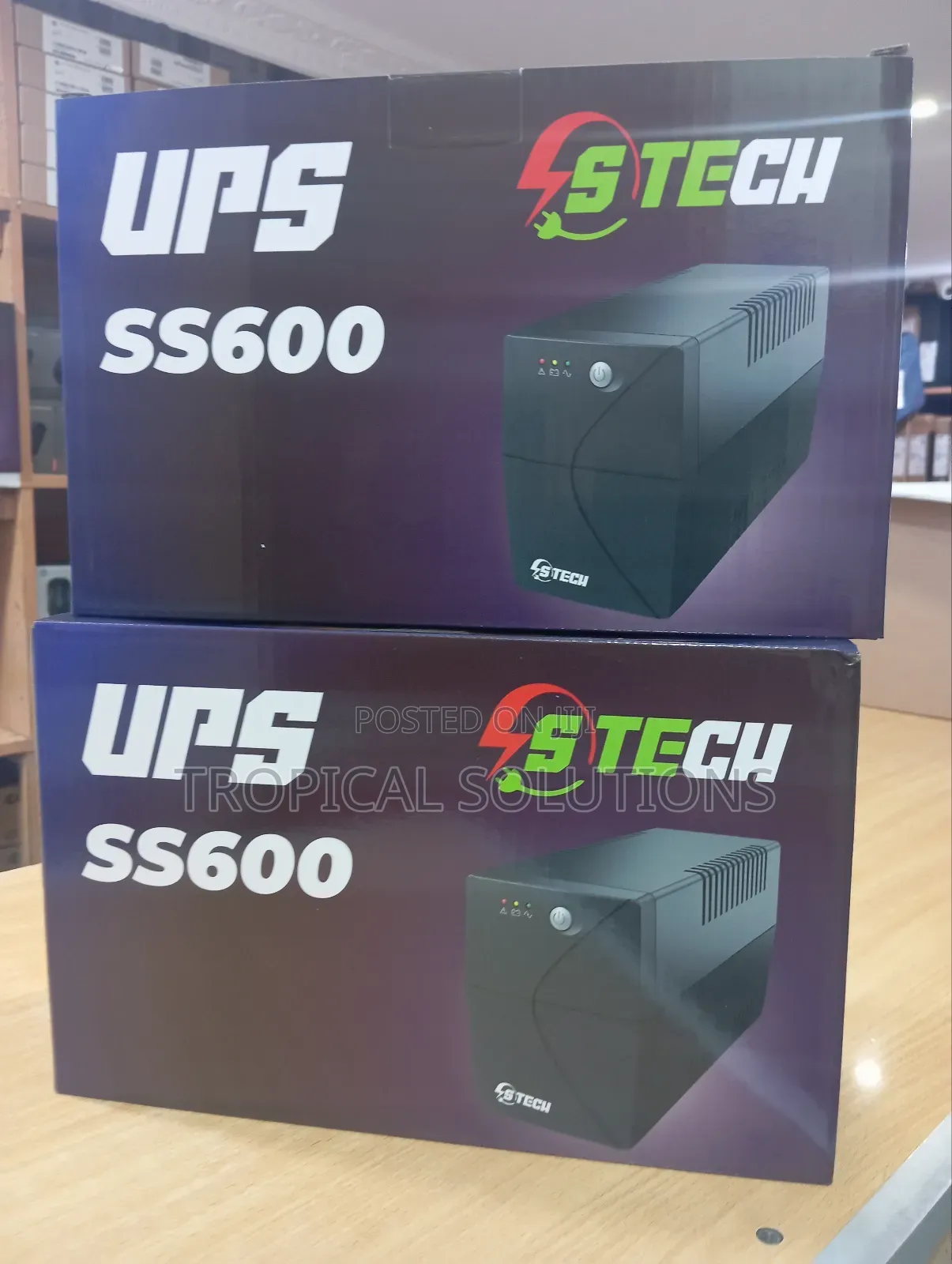 Stech Ups Ss600va// Stech 600va Ups