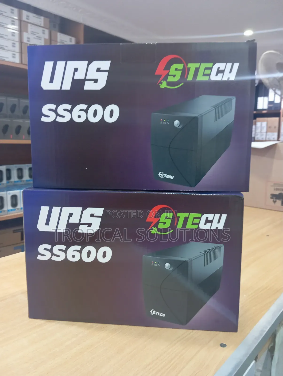 Stech Ups Ss600va// Stech 600va Ups