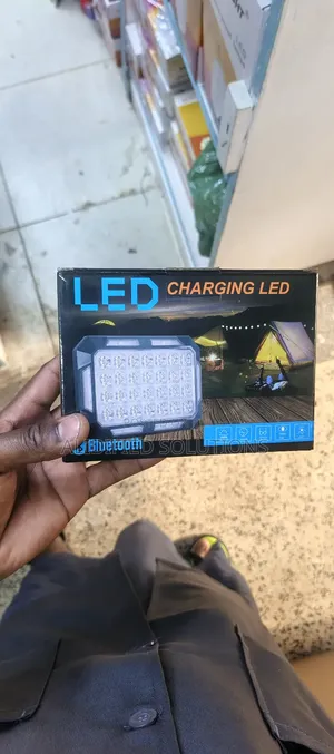 Generic Led Lamp With Bluetooth Speaker