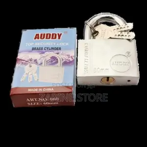 Auddy 60mm Padlock 3keys Anti-rust Anti-theft Anti-proof