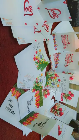 Fliers, Gift Cards, Stickers