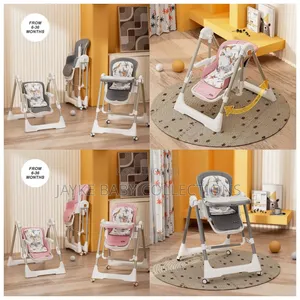 5-in-1 Baby Swing With High Chair