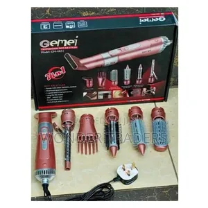 Gemei Professional Hot Air Styler 
Gemei 7 in One Hair Stylist Set