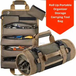 Roll Up Portable Organizer Storage Carrying Tool Bag