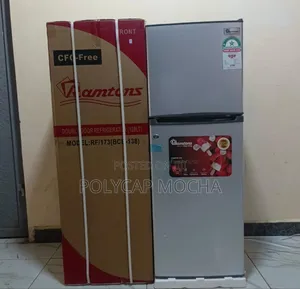 Ramtons 128 Liters Rf/173 Double Door Fridge